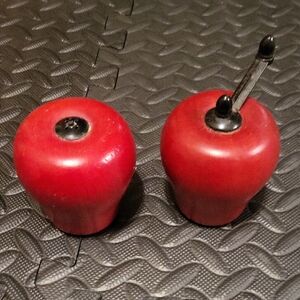 Apple Shaped Salt And Pepper Shakers